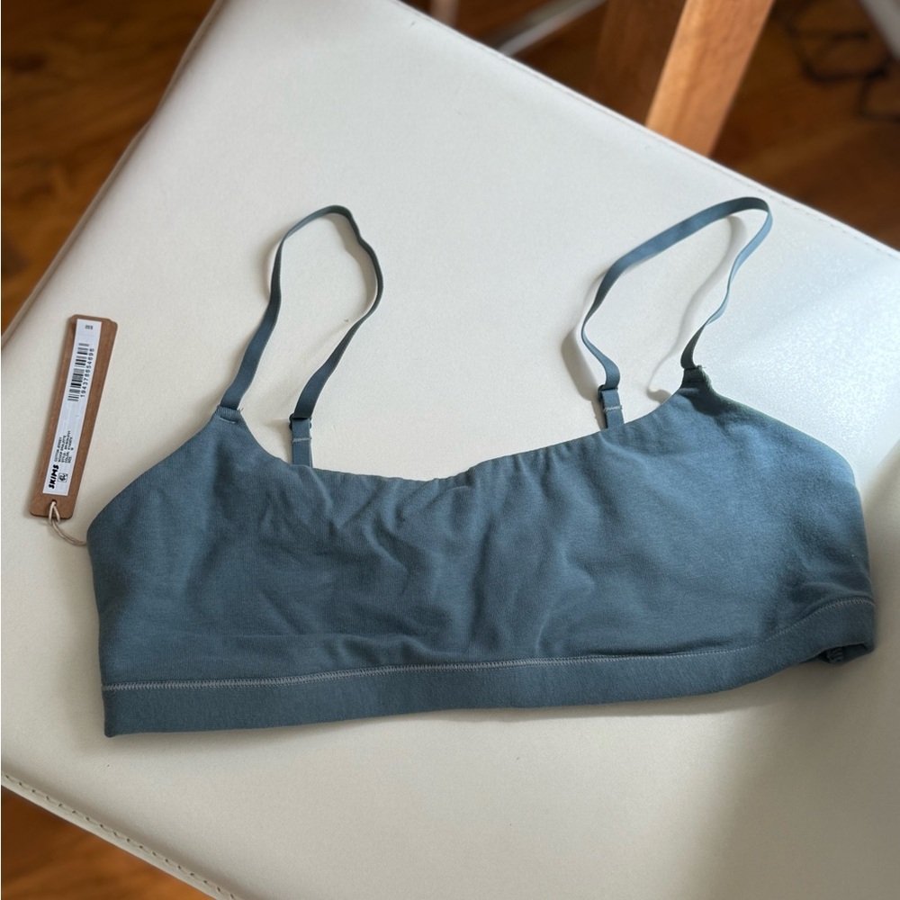 Skims Cotton Jersey Scoop Bralette